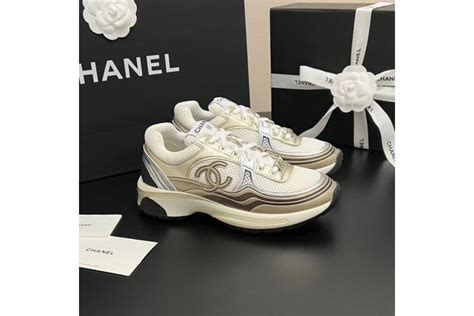 chanel cc runner gold laminate|Chanel runner gold laminate shoes.